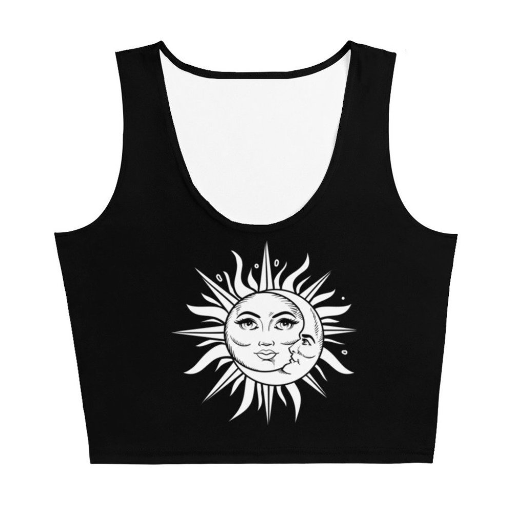 Disco Lemonade, Sun Crop Top, Tank Top, Gym Tank, Festival Style, Y2K,Disco Lem,